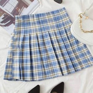 Blue tennis skirt
